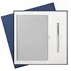 Подарочный набор Спарк (Spark), синий (ежедневник, ручка)