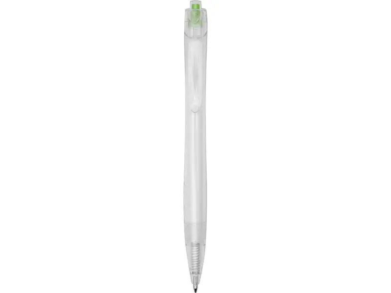 Шариковая ручка Honua из переработанного ПЭТ , прозрачный/зеленый - 10775761