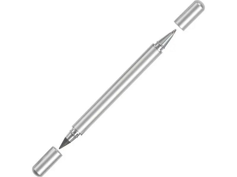 Металлическая ручка и вечный карандаш Van Gogh, серебристый - 21023.00