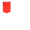 Коробка глянцевая для термокружки Surprise, красная