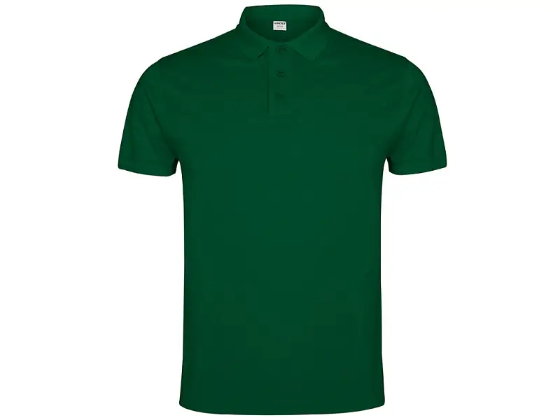 Рубашка поло Imperium мужская, бутылочный зеленый - 664156S