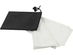 Полотенце спортивное Lucas из переработанного полиэстера, 30х80 см