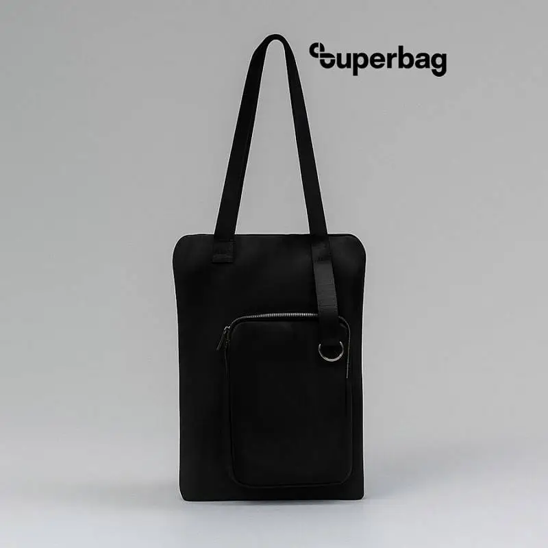 Шоппер Superbag Pocket (черный)