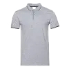 Рубашка поло унисекс 05_Серый меланж (50) (3XS/40)