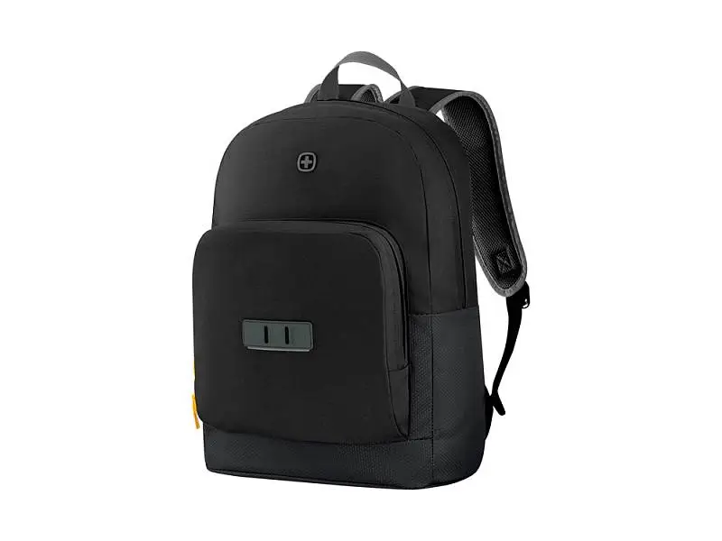 Рюкзак WENGER NEXT 23 Crango 16, чёрный, переработанный ПЭТ, 33х22х46 см, 25л - 612557