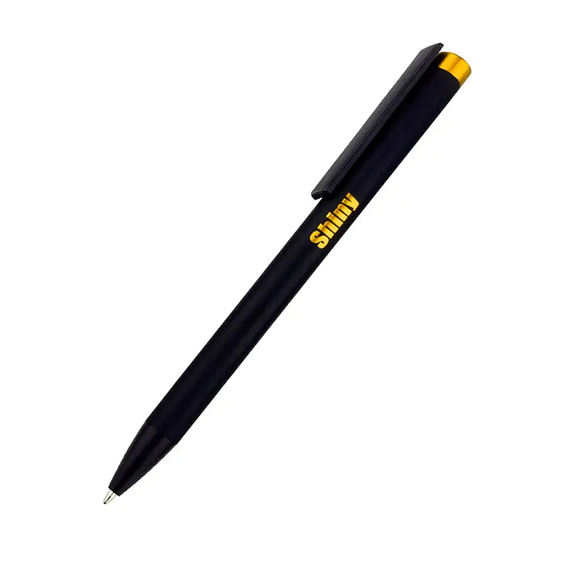 Ручка металлическая Slice Soft, желтая - 1015.06