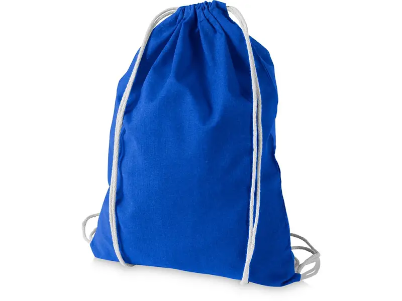Рюкзак хлопковый Oregon, ярко-синий - 12011303