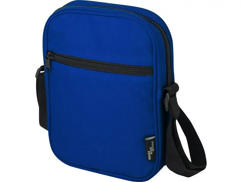 Byron сумка через плечо из переработанных материалов по стандарту GRS объемом 2 л - Ярко-синий - 13005353
