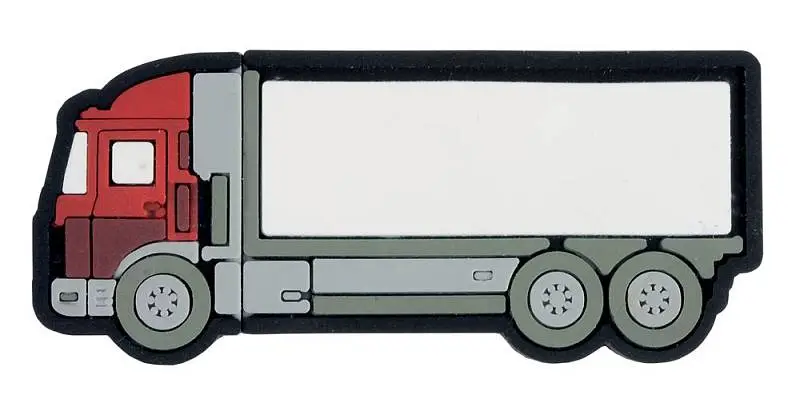 Флешка «Грузовик», красная, 5,8х0,8х2,5 см
