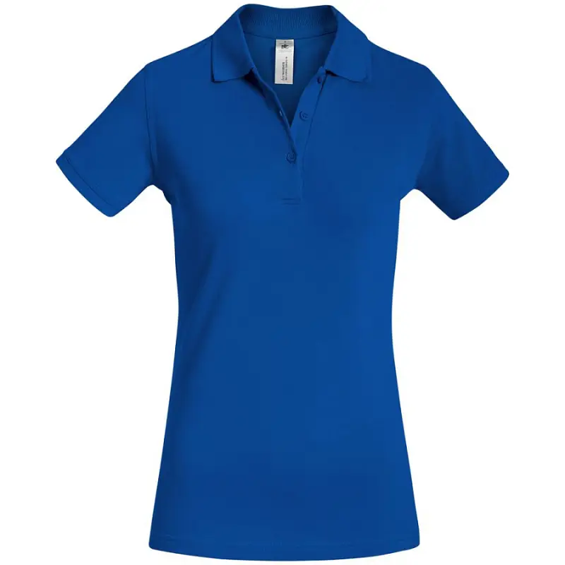 Рубашка поло женская Safran Timeless ярко-синяя, размер S - PW4574501S