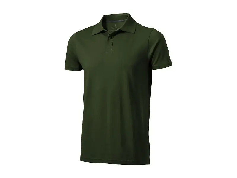 Рубашка поло Seller мужская, армейский зеленый - 3809070XS