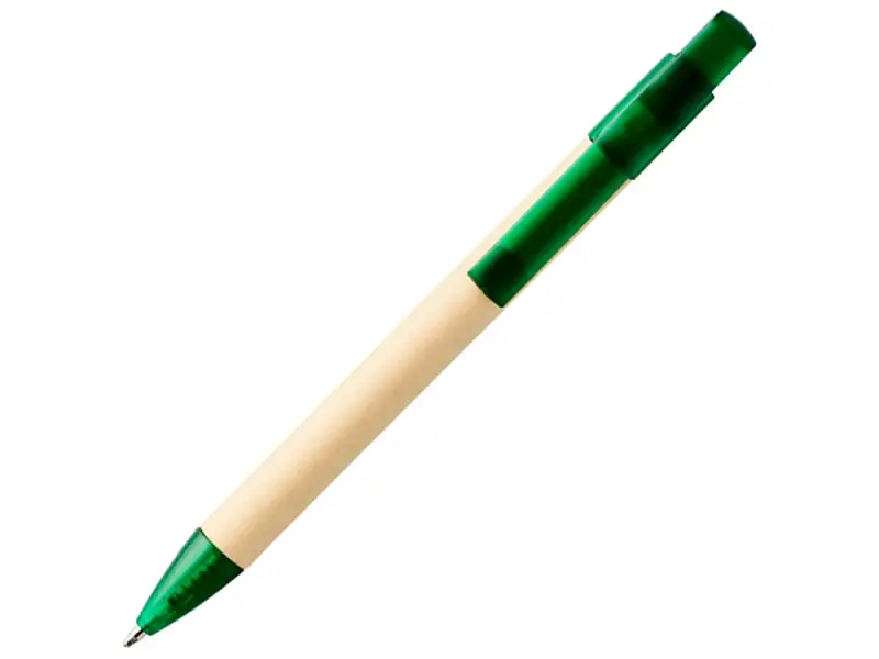 Шариковая ручка Safi из бумаги вторичной переработки, темно-зеленый - 10758244