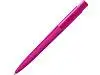 Шариковая ручка RECYCLED PET PEN PRO K transparent GUM soft-touch, розовый