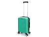Чемодан TORBER В Отпуск, ярко-бирюзовый, полипропилен, 55 х 36 х 21,5 см, 37 л