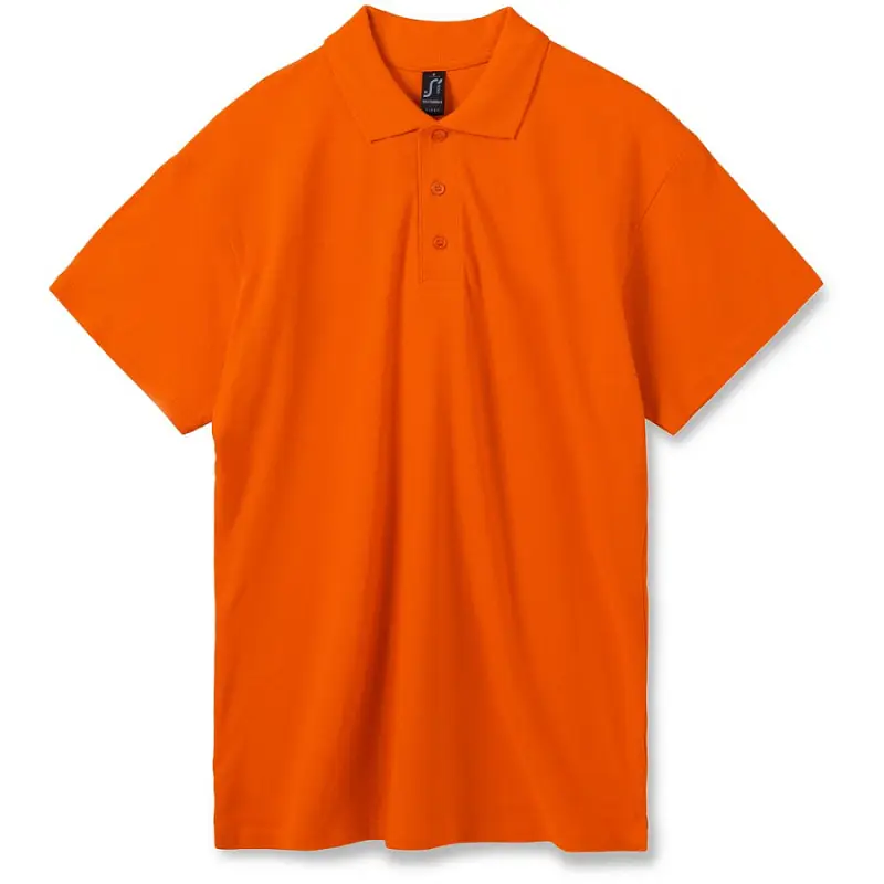 Рубашка поло мужская Summer 170 оранжевая, размер XS - 1379.200