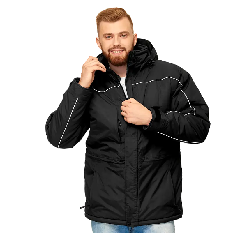 Куртка мужская 31M_Чёрный (20) (4XL/58) - 7862