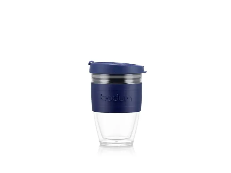 JOYCUP DOUBLE 250. travel mug 250ml, темно-синий