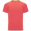 Спортивная футболка MONACO унисекс, КОРАЛЛОВЫЙ ФЛУОРЕСЦЕНТНЫЙ 3XL