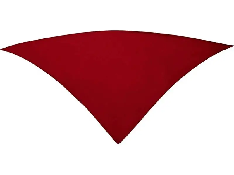 Шейный платок FESTERO треугольной формы, гранат - PN900357