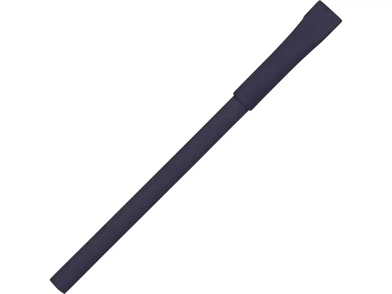 Ручка картонная с колпачком Recycled, темно-синий (Р) - 12600.22p