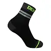 Водонепроницаемые носки Pro visibility Cycling, черные с зеленым, размер S