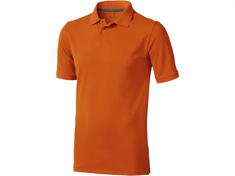 Calgary мужская футболка-поло с коротким рукавом, оранжевый - 3808033S