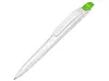 Ручка шариковая пластиковая Stream, белый/белый