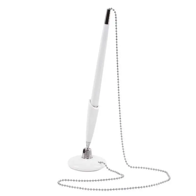 Ручка шариковая настольная Stand Pen, ручка: 15,8х1 см, подставка: высота 8,7 см, диаметр основания 5 см, упаковка 20х6х3 см