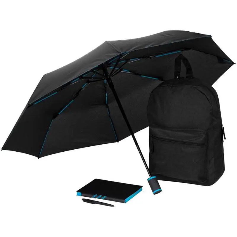 Набор Skywriting, рюкзак: 28х40х14 см; зонт в сложенении: 28 см - 14686.30