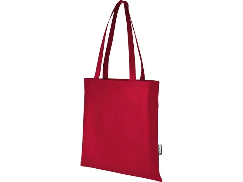 Zeus эко-сумка из нетканого материала, переработанного по стандарту GRS, объемом 6л - Красный - 13005121