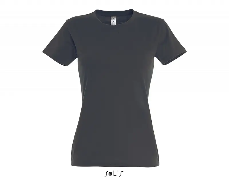 Фуфайка (футболка) IMPERIAL женская,Тёмно-серый/графит 3XL - 11502.381/3XL