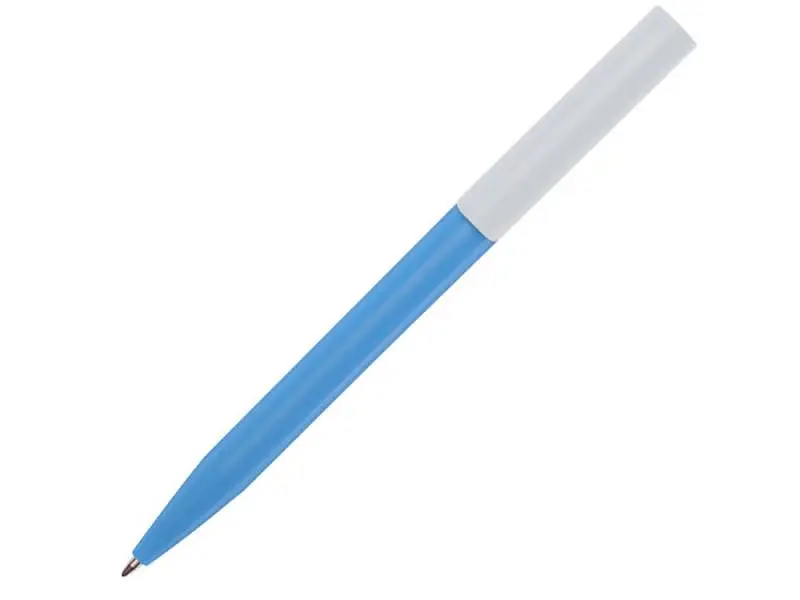 Шариковая ручка Unix из переработанной пластмассы, синие чернила - Аква - 10789651