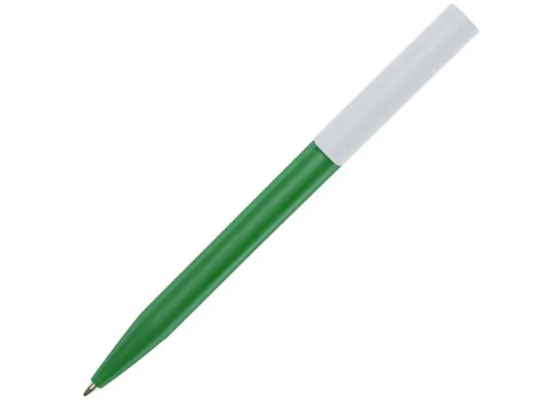 Шариковая ручка Unix из переработанной пластмассы, синие чернила - Зеленый - 10789661