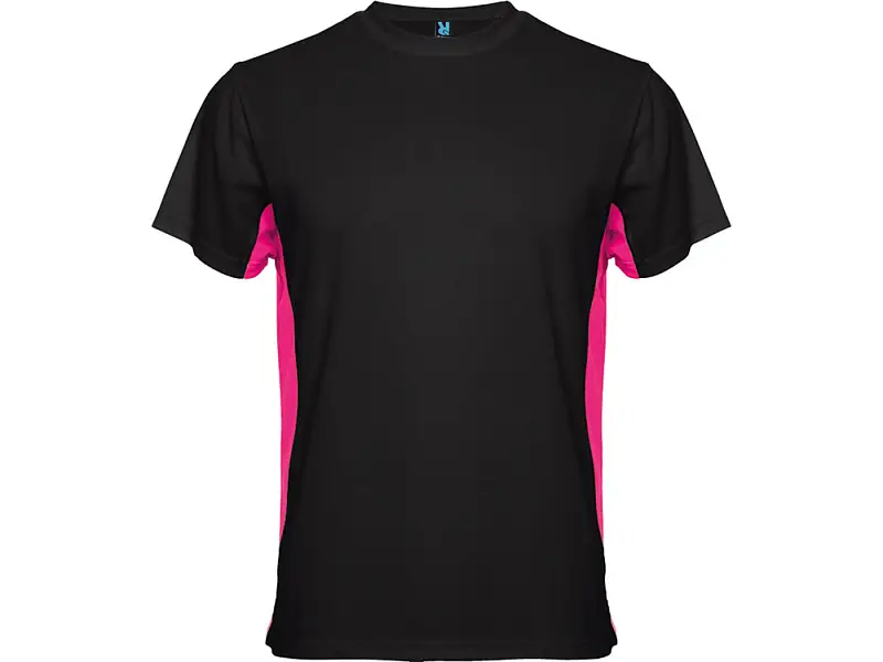Спортивная футболка Tokyo мужская, черный/яркая фуксия - 42400240S