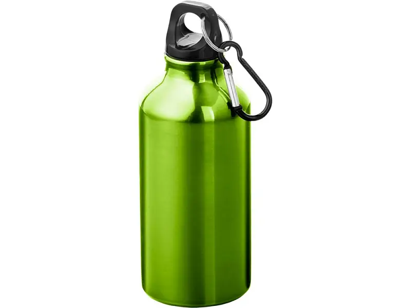 Бутылка Oregon с карабином 400мл, зеленое яблоко - 10000200