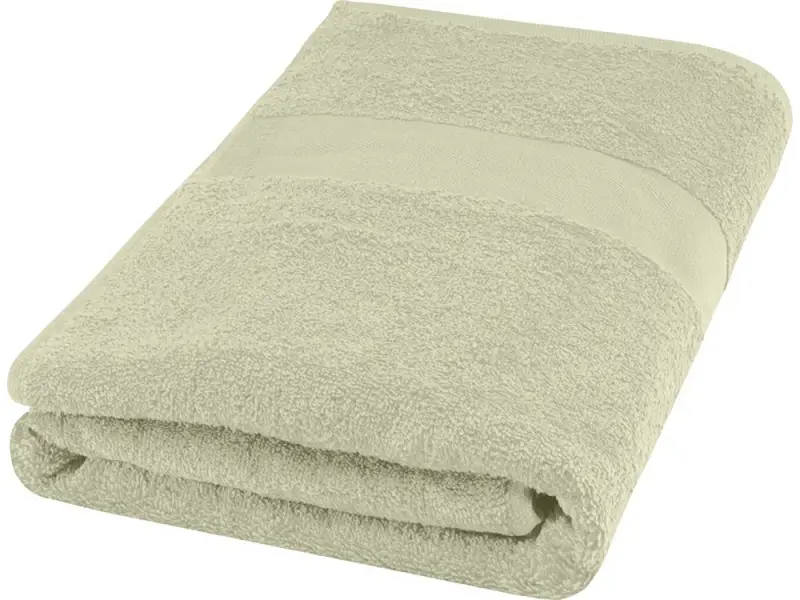 Хлопковое полотенце для ванной Amelia 70x140 см плотностью 450 г/м², светло-серый - 11700280