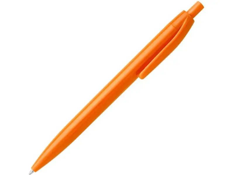 Ручка пластиковая шариковая STIX, синие чернила, оранжевый - HW8010S131