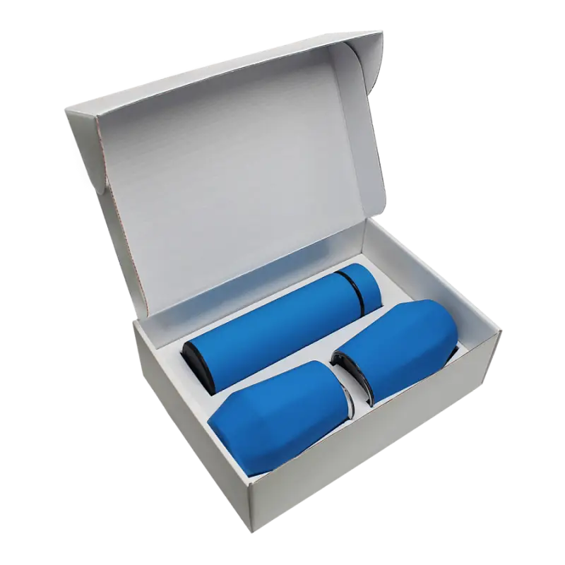 Набор Hot Box E2 софт-тач EDGE CO12s white (голубой)