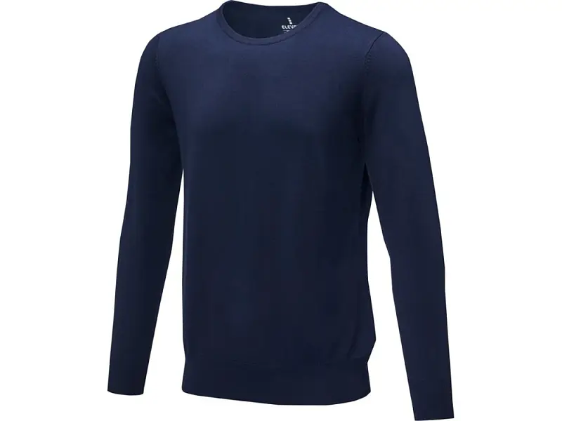 Мужской пуловер Merrit с круглым вырезом, темно-синий - 3822749XS