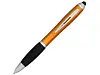 Шариковая ручка-стилус Nash, оранжевый, черные чернила