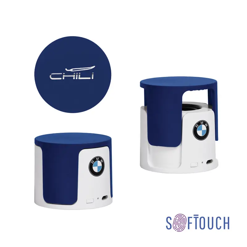 Беспроводная Bluetooth колонка "Echo", покрытие soft touch - 6891-1/21