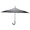 Механический двусторонний зонт, d115 см, серый