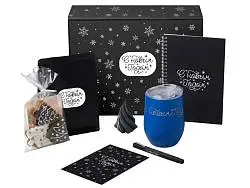 Подарочный набор Re:Start с термокружкой, кофе и блокнотом