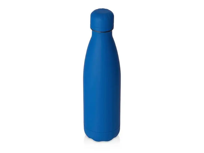 Вакуумная термобутылка Vacuum bottle C1, soft touch, 500 мл, синий классический - 821352clr