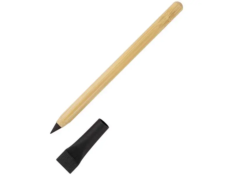 Вечный карандаш из бамбука Recycled Bamboo, черный - 11537.07