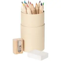 Набор цветных карандашей Pencilvania Tube Plus, диаметр 4,3 см; высота 10 см