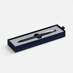 Ручка шариковая Bolt Soft Touch в футляре, ручка 13,8х1,3 см; футляр 18,3х5,4х2,5 см