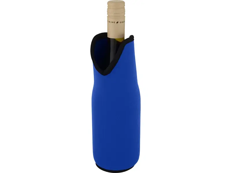 Noun Держатель-руква для бутылки с вином из переработанного неопрена, синий - 11328853