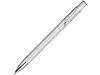Шариковая ручка Moneta из переработанного алюминия (черные чернила) - Белый