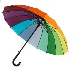 Зонт-трость  "Радуга"